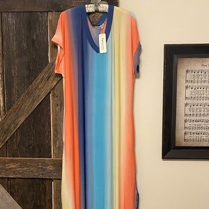 Sunny In The Hamptons Maxi Dress